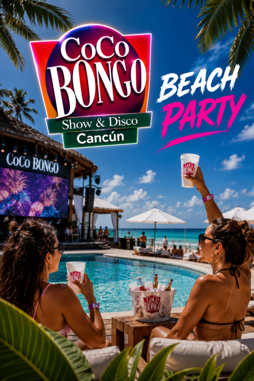 Coco Bongo Beach Party Cancún Entrada Regular