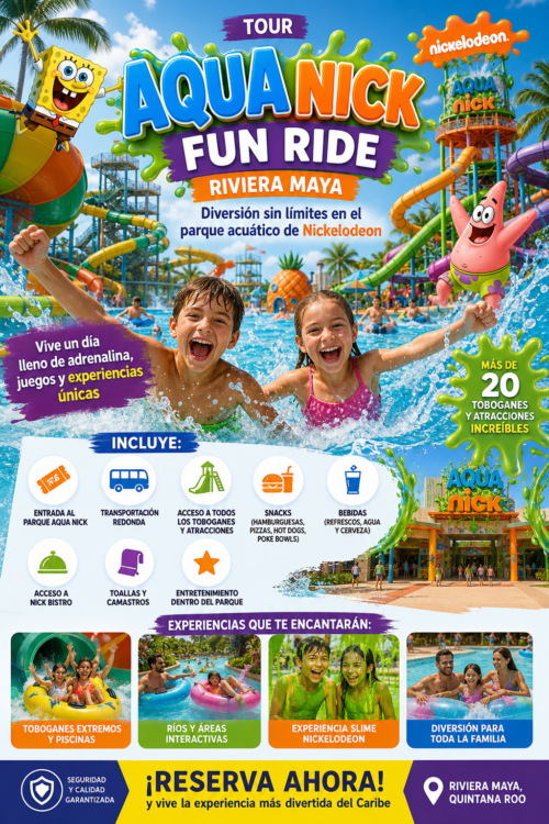 Fun Ride Aqua Nick Riviera Maya