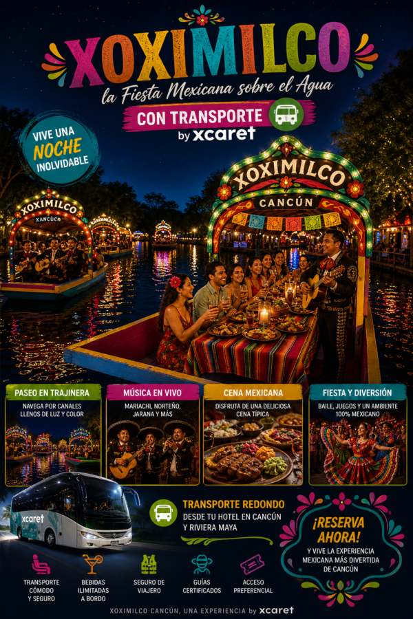 Tour Xoximilco con Transporte
